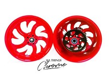 HAYABUSA 300 FAT TIRE CANDY RED SHARK TOOTH WHEELS 1999-2007 SUZUKI HAYABUSA