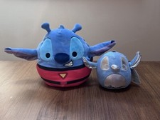 Squishmallows Disney STITCH 8" Plush NEW NWT Alien Red Suit 5 Set