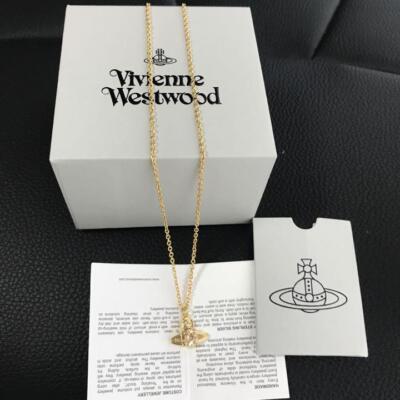 Vivienne Westwood Necklace REINA Crystal Orb Gold IN BOX | eBay