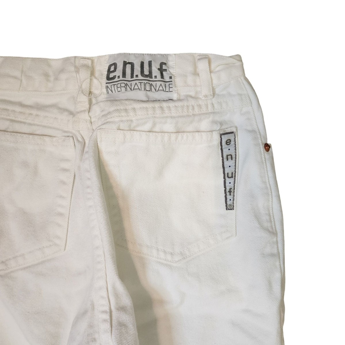 パンツ vintage made in USA LA GATE white denim Vintage la gate jeans - Gem