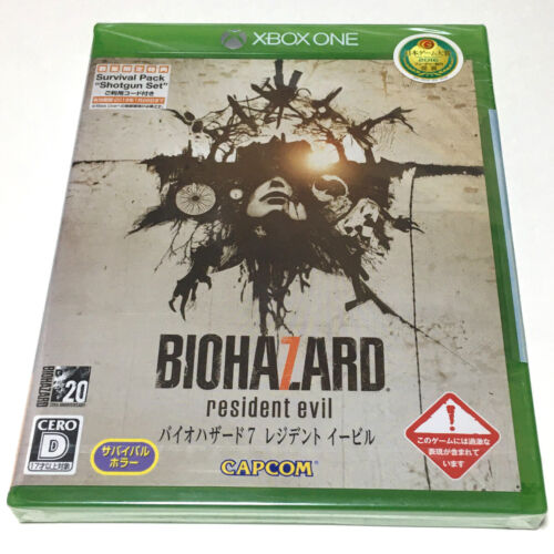 NEW Xbox One Resident Evil Biohazard 7 Japanese ver. NTSC-J Japan JP SEALED