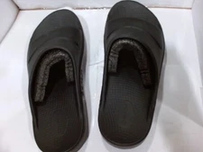 UsedVeryGood_OOFOS OOahh Recovery Slide, Black - Women’s_Black_Sz13 Women/11 Men