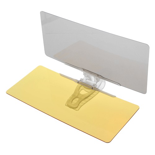 Car Sun Visor Anti-glare Sunshade Extender Clip Day/Night for Front Seat Drivers - Picture 4 of 12