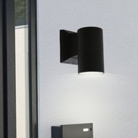 AußEn Wand Leuchte Schwarz Down Strahler Terrassen Beleuchtung Hof Alu Lampe