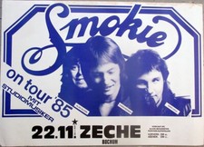 SMOKIE - CHRIS NORMAN - 1985 - Live In Concert Tour - Poster - Bochum