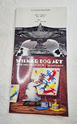 Far Side Gary Larson Weiner Dog Collection Last Chapter and Worse Lot 2 Comic