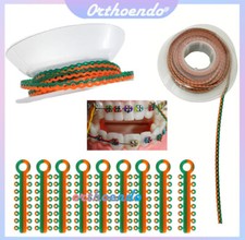 Dental Orthodontic Elastic Ligature Ties Rubber Bands  Ultra Power Chains G  O