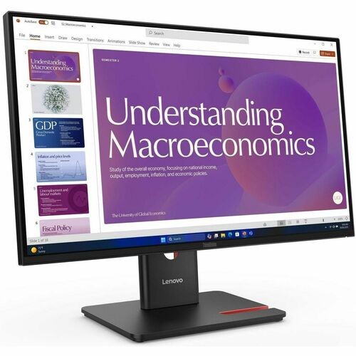 Lenovo ThinkVision T24D-40 24 Class Full HD LED Monitor - 16:9