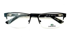 LACOSTE Eyeglasses L2237 002 Matte Black Frame 55mm Tiny chip