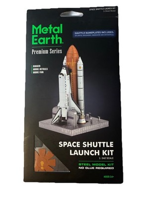Metal Earth Fascinations Premium Series Space Shuttle Launch Kit - 1:342 Scale