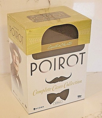 Agatha Christies Poirot: Complete Cases Collection (33-DVD Disc Set) Brand New
