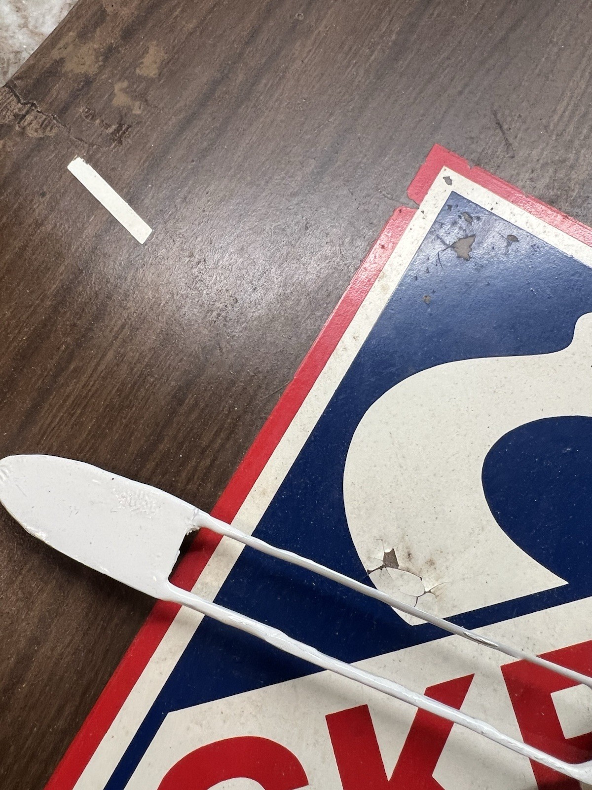 Vintage Skelly 15x15 Pam Clock. Working And Keeps Time