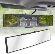 Universal Panoramic Rear View Mirror Clip-On