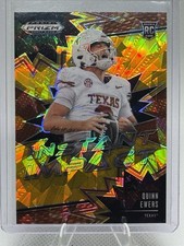 2025 Panini Prizm Draft Picks - Instant Impact Quinn Ewers #II-QES Gold Ice...