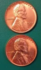 1955-P,D Lincoln Wheat GEM BRILLIANT RED UNCIRCULATED See Pics Nice Coin 2- Lot