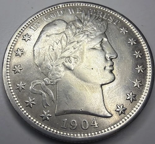 1904 P Barber Half Dollar A95