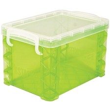 Storage Studios Super Stacker Storage Box-4.75"X5"X7.5" Assorted Colors - 61614