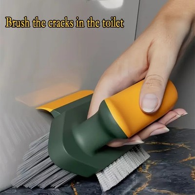 3-In-1 Multi-Function Cleaning Brush Hard Bristle Scrub Brush with Gap Brush