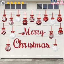 Christmas Garage Door Magnets Merry Christmas Decor 36 Piece Holiday Decoration