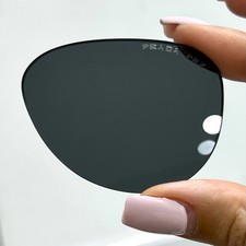 New Prada Replacement Lenses SPS A52 Polarized Dark Gray 58-14 Authentic