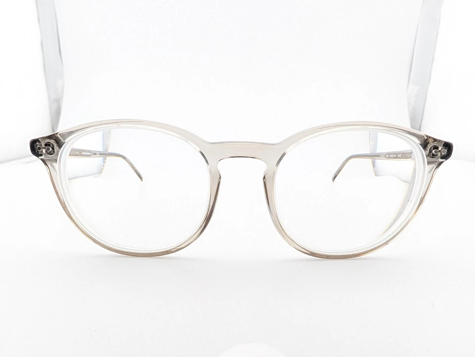 Marchon NYC Eyeglasses, Frames Only, M-8503 020, 50-19-145, Plastic, Clear Gray - Image 2 of 4