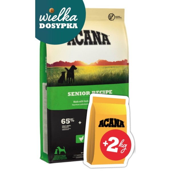 Acana Senior Dog 11.4 Kg + Acana Adult Small Breed Dog 2Kg Gratis-image
