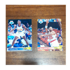 Upper Deck 1992-93 LaPhonso Ellis Nuggets & Robert Horry Rockets Card Lot - 2
