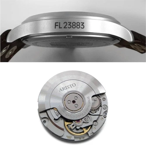 Aristo Herren Uhr Armbanduhr Fliegeruhr Beobachter Automatik 3H213 Riemenband - Bild 3 von 4