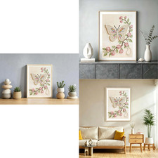 Butterfly Pearl Diamond Painting Kits for Adults,5D Diamond Art Pearl Kits