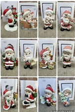 Precious Moments Santa Clause Christmas Holiday Figurines With Box "YOU PICK"
