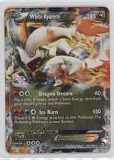 White Kyurem EX Pokemon Black & Boundaries Crossed #103