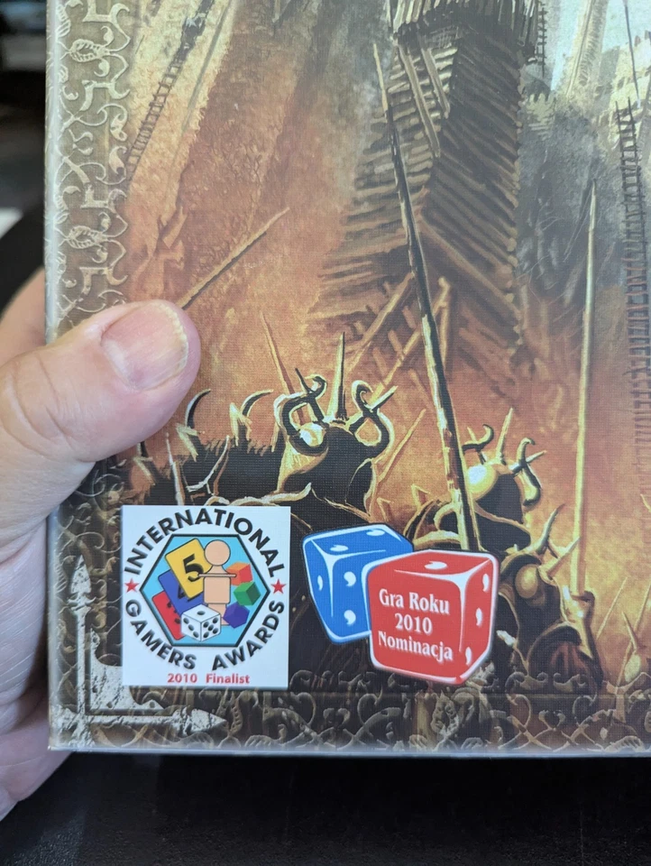 STRONGHOLD Board Game 100% COMPLETE 2010 AWARD WINNER - Image 2 of 4