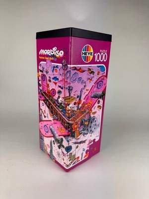 Heye Puzzle 1000 Teile, Mordillo, Fasten Seat Belt, 1991, Nr. 8768