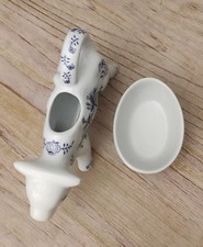 Porzellan Milch-Kuh Kännchen Sahne Kanne und Zuckerschale