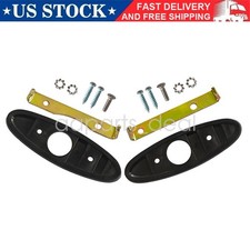 Outside Bullet Mirror Mounting Leftright Set For 70-81 Firebird Camaro Nova Gto Outside Bullet Mirror Mounting Leftright Set For 70-81 Firebird Camaro Nova Gto