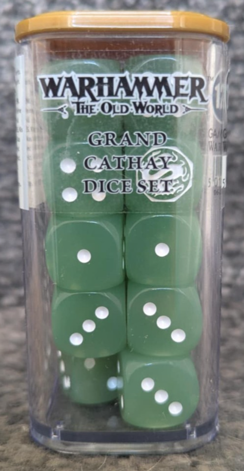 Grand Cathay Dice Set Games Workshop Warhammer The Old World BNIB New OOP GW