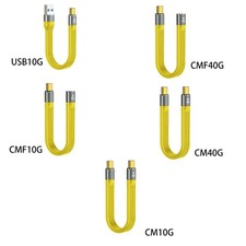 USB C to USB C USB A Cable, 10/40Gbps USB Type C Cable 100W PD Fast Charge Cord