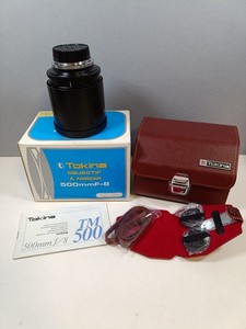 TOKINA 500mm F/8 RMC MIRROR camera lens Manual Focus Telephoto