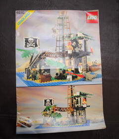 LEGO Forbidden Island 6270 with instruction book - Rare Vintage Pirate (Retired)
