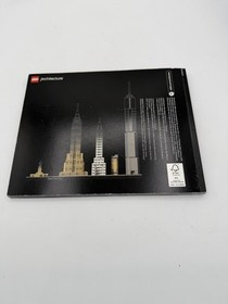 2016 Lego Architecture New York City 21028 Instruction Manual ONLY Rare
