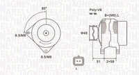 Magneti Marelli 063731881010 Generator FüR Dacia,Nissan,Renault