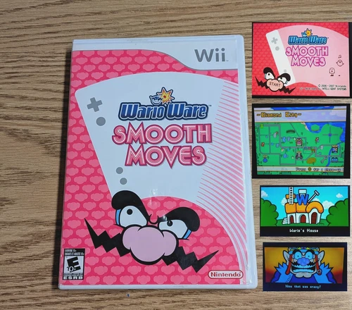 Wario Ware: Smooth Moves Nintendo Wii, Complete CIB -Tested  Authentic WarioWare