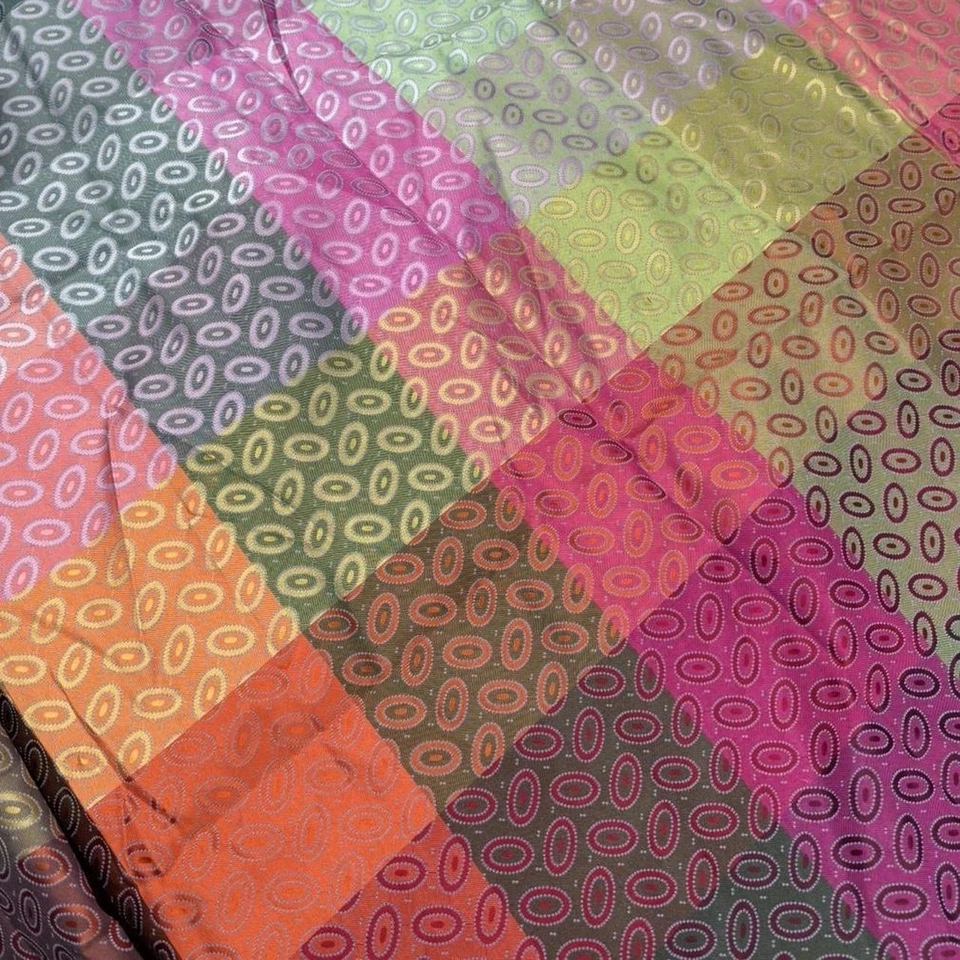 3pc Italian Silk Neckwear Sampler Panel Bundle (0.5–2yds) - Image 4 of 4