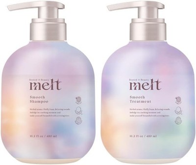 Kao melt Smooth Shampoo & Treatment Set 480mL x2 Made in Japan