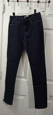 GAP Big girls Stretch Super Skinny Jeans Color Blue Size 16 Regular