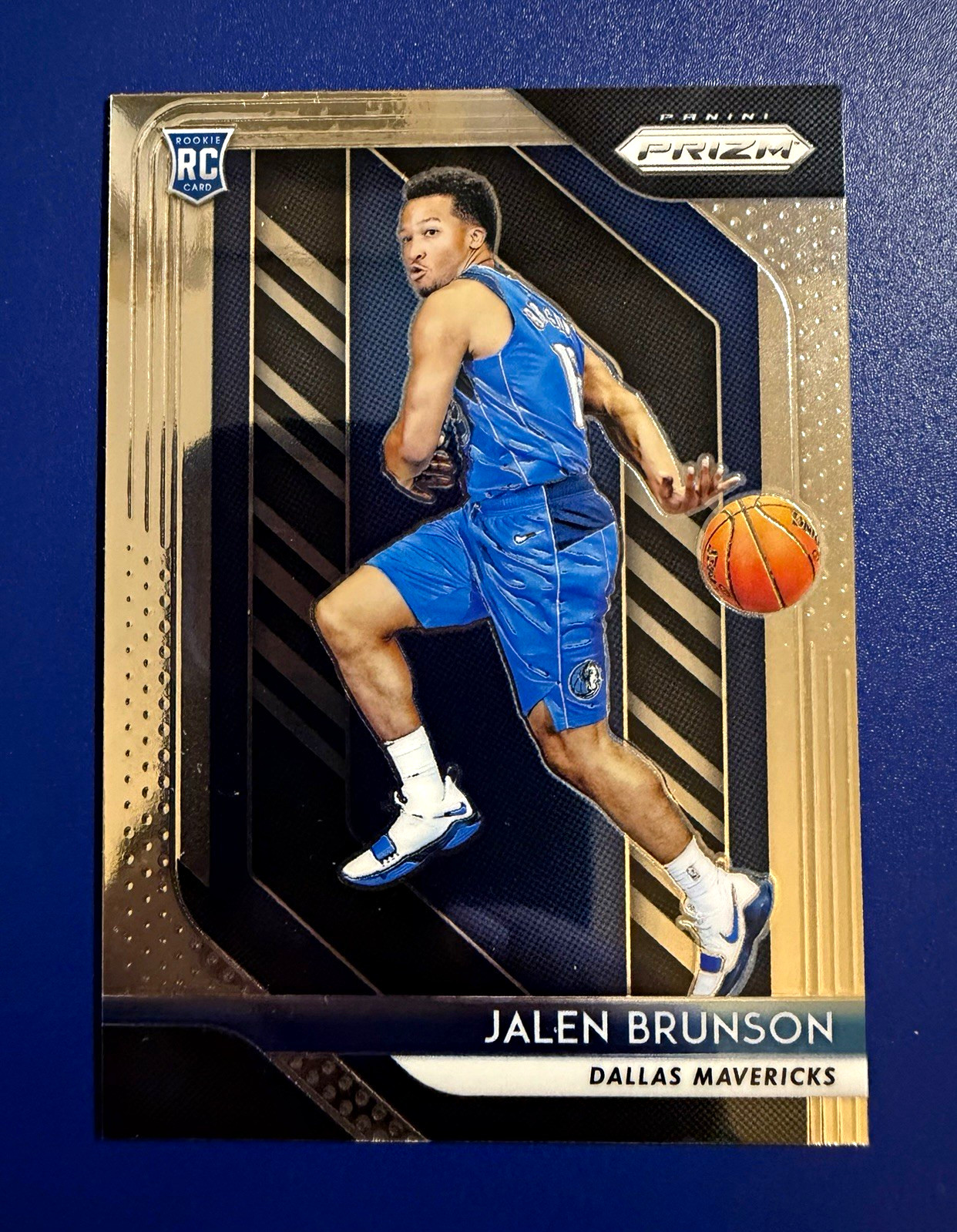 2018-19 Panini Prizm Jalen Brunson Dallas Mavericks Rookie Base #250 RC- Knicks