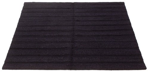 Vintage Hand Woven Carpet 6'8" x 6'6" Traditional Wool Kilim Rug - Picture 3 of 9