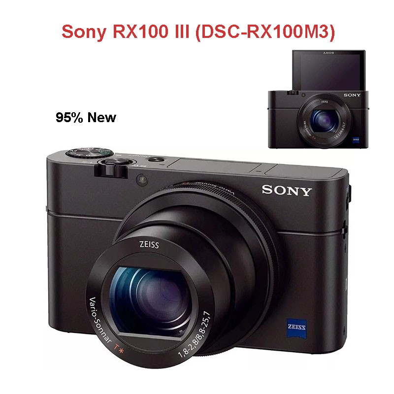 【SONY】RX100MIII Sony Cyber shot RX100M III 20.1 Megapixel Digital Camera Black