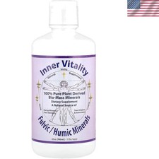 Natural 32 oz Mineral Supplement with Fulvic  Humic Extracts - Friendly