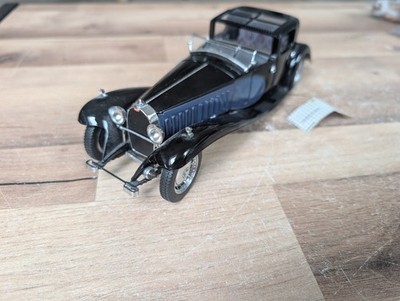 Franklin Mint 1930 Bugatti Royale Coupe Napoleon 1:24 Modellauto 1989 OVP Tag